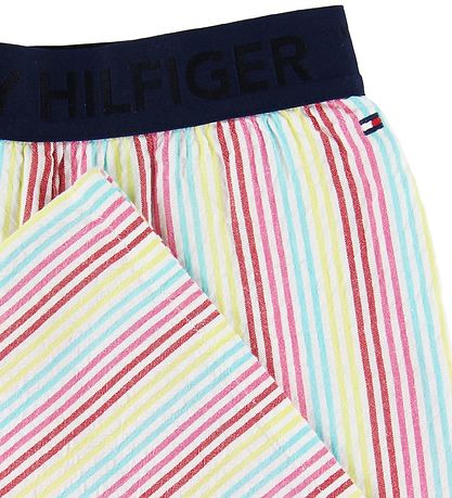 Tommy Hilfiger Bukser - Seersucker - Multifarvet Tommy Hilfiger Bukser - Seersucker - Multifarvet