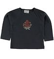 Fixoni Bluse - Charcoal m. Egern Fixoni Bluse - Charcoal m. Egern