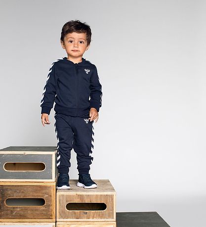 Hummel Sweatsæt - HMLBille - Navy
