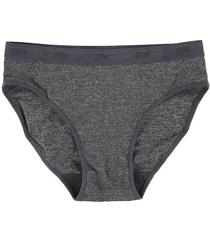 DIM Trusser - Mikrofiber - 2-pak - Gråmeleret DIM Trusser - Mikrofiber - 2-pak - Gråmeleret