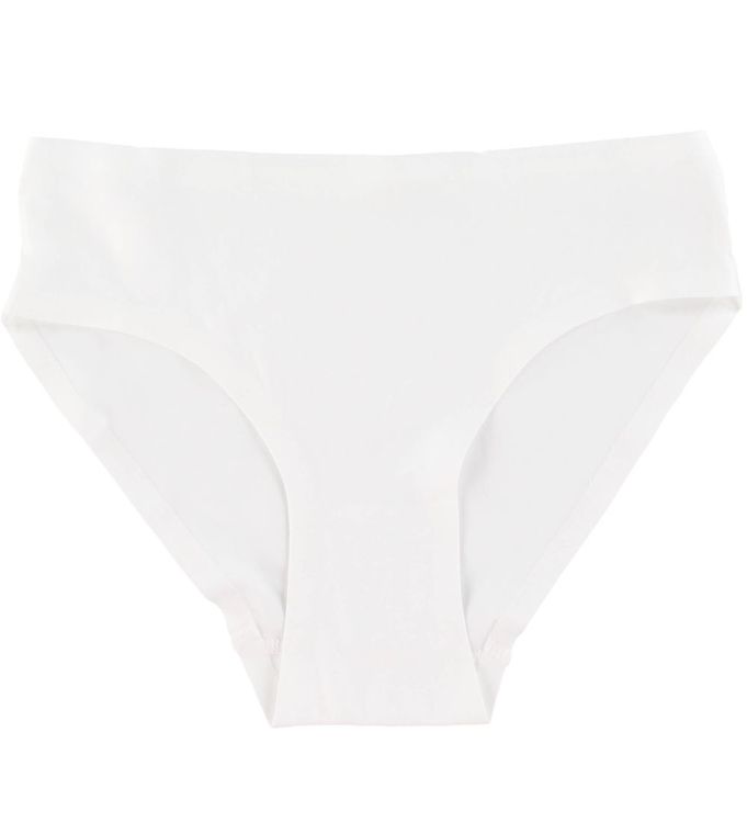 DIM Trusser - Mikrofiber - Invisifit - Hvid