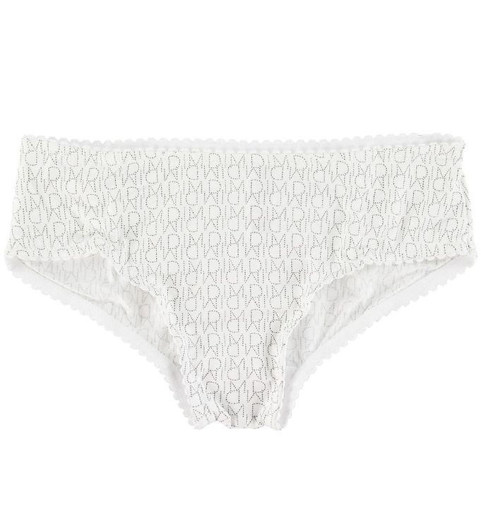 DIM Trusser - Mikrofiber - Hvid m. Logo