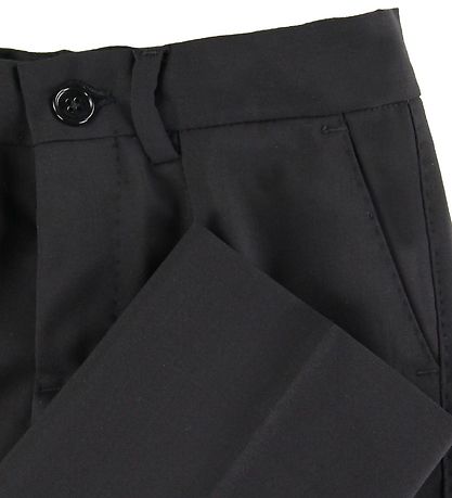Dolce & Gabbana Habitbukser - Uld - Sort Dolce & Gabbana Habitbukser - Uld - Sort