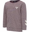 Hummel Long Sleeve Top - HMLKoral - Rose/Purple Striped
