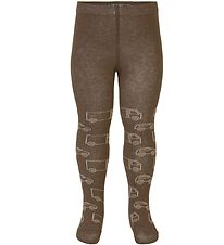 Minymo Strumpbyxor - Coca Brown m. Bilar Minymo Strumpbyxor - Coca Brown m. Bilar