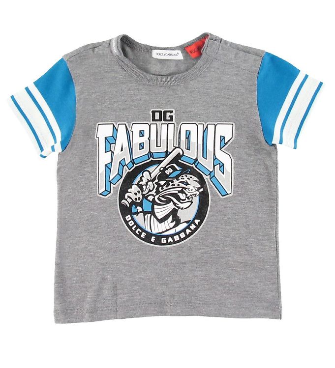 Dolce & Gabbana T-shirt - Grå m. Print