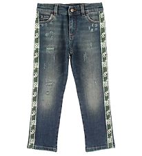 Dolce & Gabbana Jeans - Blå m. Stribe Dolce & Gabbana Jeans - Blå m. Stribe