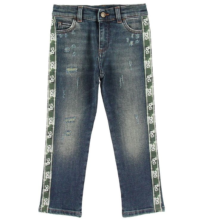 Dolce & Gabbana Jeans - Blå m. Stribe