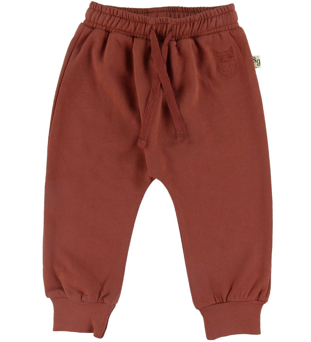 Soft Gallery Jogginghosen - Meo - Dunkelrot - Soft Gallery - 74 - Jogginghosen