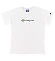 T-Shirt Champion Fashion - Blanc av. Logo