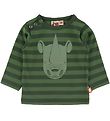 DYR Bluse - Snarl T - Dark Safari/Safari m. Næsehorn