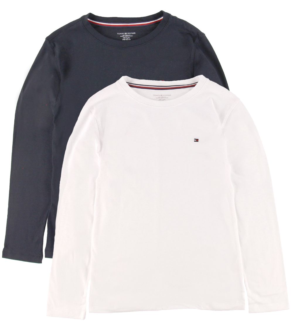 Chemisier Tommy Hilfiger - 2 Pack - NoirBlanc - Tommy Hilfiger - 4-5 ans 104-110 - Blouse 43 €