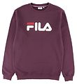 Fila Sweatshirt - Classic Pure - Tawny Port Fila Sweatshirt - Classic Pure - Tawny Port