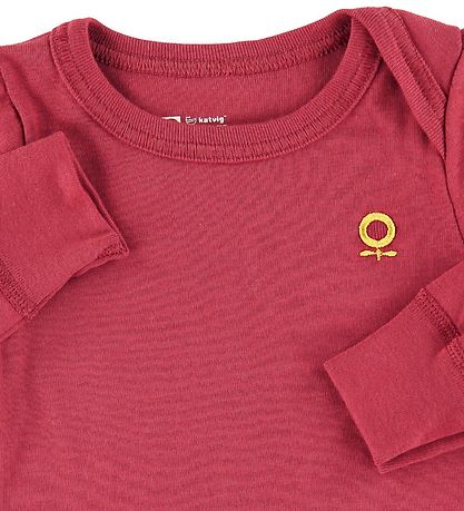 Katvig Bluse - Rustrød  Katvig Bluse - Rustrød