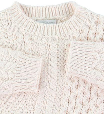 Stella McCartney Kids Striktrøje - Uld/Bomuld - Rosa Stella McCartney Kids Striktrøje - Uld/Bomuld - Rosa