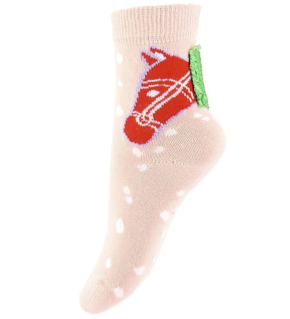 Stella McCartney Kids Strømper - 2-pak - Rød/Rosa