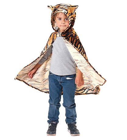 Den Goda Fen Udklædning - Tiger - Brun/Sort