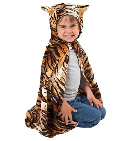 Den Goda Fen Udklædning - Tiger - Brun/Sort