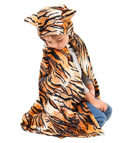 Den Goda Fen Udklædning - Tiger - Brun/Sort