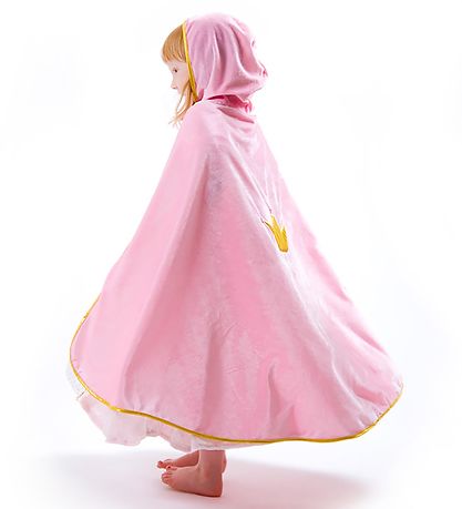Den Goda Fen Udklædning - Prinsessekappe - Lyserød