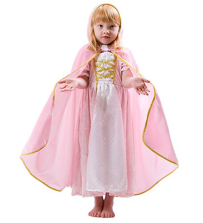 Den Goda Fen Udklædning - Prinsessekappe - Lyserød