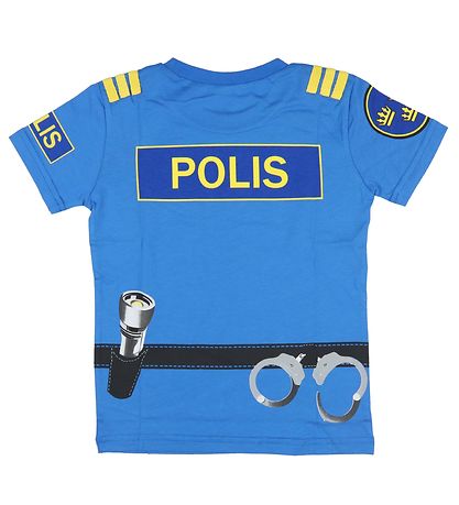 Den Goda Fen Udklædning - Politi - Blå