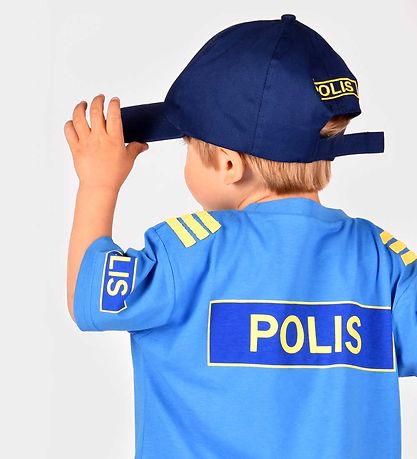 Den Goda Fen Udklædning - Politi - Blå