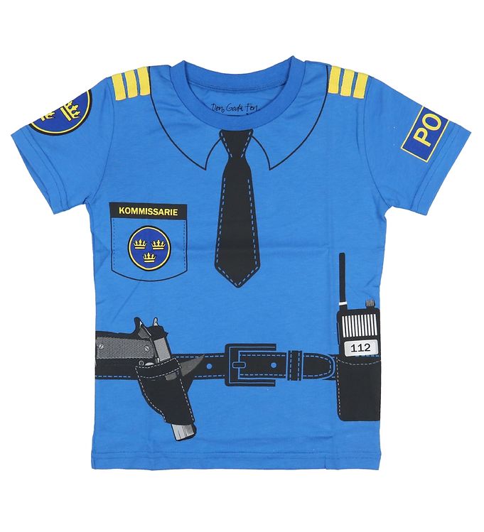 Den Goda Fen Udklædning - Politi - Blå