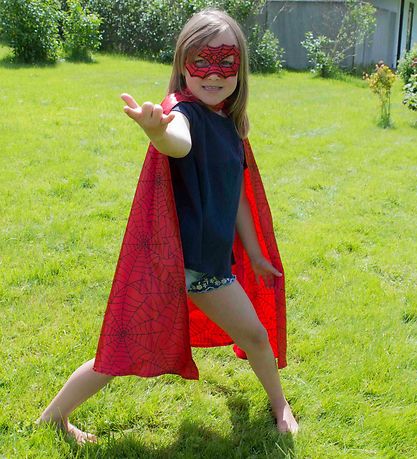 Den Goda Fen Udklædning - Spiderman-sæt - Rød Den Goda Fen Udklædning - Spiderman-sæt - Rød