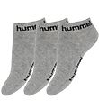 Hummel Ankelstrømper - hmlTorno - Gråmeleret Hummel Ankelstrømper - hmlTorno - Gråmeleret