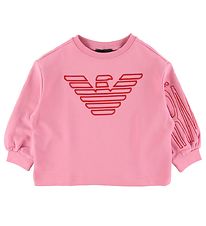 Emporio Armani Sweatshirt - Rosa m. Logo Emporio Armani Sweatshirt - Rosa m. Logo