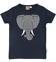 DYR-Cph T-shirt - Dyrprimate - Navy m. Elefant DYR-Cph T-shirt - Dyrprimate - Navy m. Elefant