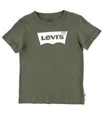 Levis T-shirt - Batwing - Olive Night m. Logo