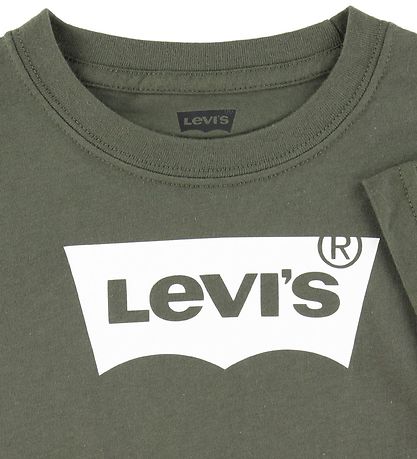 Levis T-shirt - Batwing - Olive Night m. Logo