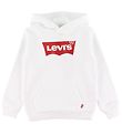 Levis Hættetrøje - Batwing - Hvid m. Logo Levis Hættetrøje - Batwing - Hvid m. Logo