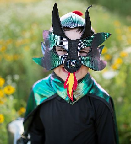 Great Pretenders Maskeddräkt - Ultimate Dragon - Blå/Lila