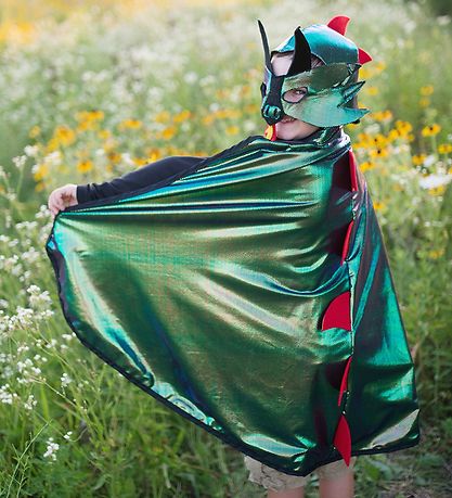 Great Pretenders Maskeddräkt - Ultimate Dragon - Blå/Lila