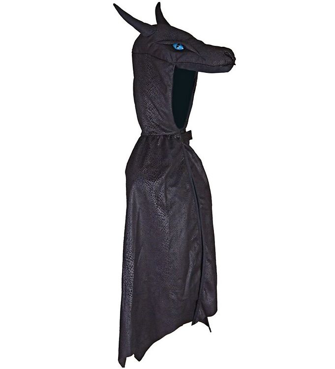 Great Pretenders Udklædning - Midnight Dragon - Sort