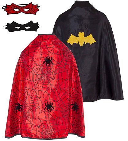 Déguisement Great Pretenders - Araignée/Chauve souris - Rouge/No Déguisement Great Pretenders - Araignée/Chauve souris - Rouge/No