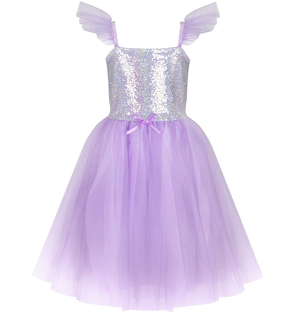 Dguisement Great Pretenders - Robe av Paillettes - Violet - Great Pretenders - 7-8 ans 122-128 - Costumes 46$