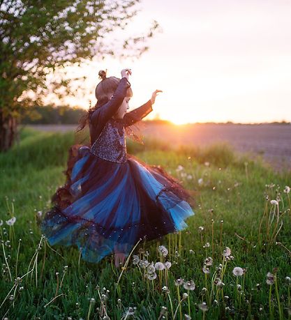 Great Pretenders Udklædning - Midnatsheksen Luna - Blå/Sort Great Pretenders Udklædning - Midnatsheksen Luna - Blå/Sort