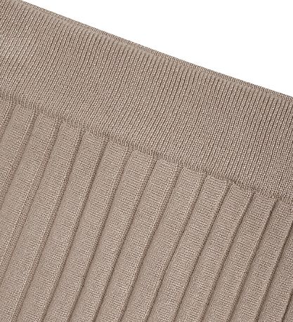 Grunt Nederdel - Else - Rib - Sand Grunt Nederdel - Else - Rib - Sand