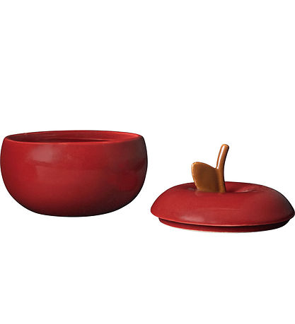 Ferm Living Beholder - Keramik - Apple - Deep Red