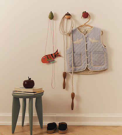 Ferm Living Beholder - Keramik - Apple - Deep Red