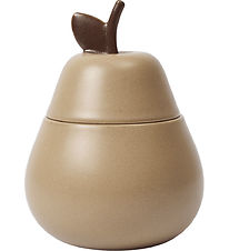 Ferm Living Container - Ceramic - Pear - Cashmere