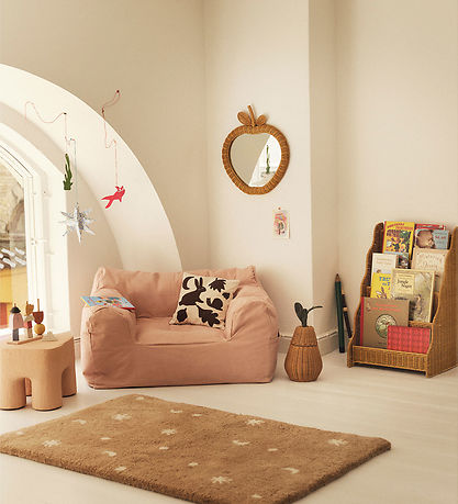 Ferm Living Lænestol - Billow Bean Bag - Rose