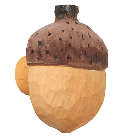 Ferm Living Knage - Håndskåret Træ - Agern - Natural