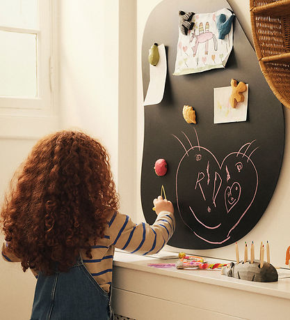 Ferm Living Magneter - 3-stk - Håndskåret Træ - Multi