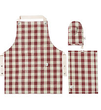 Ferm Living Køkkensæt - 3-dele - Cinnamon/Grey Green