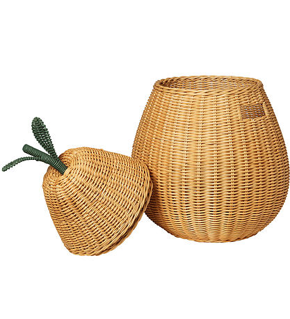 Ferm Living Opbevaringskurv - Extra Large - Pære - Natural